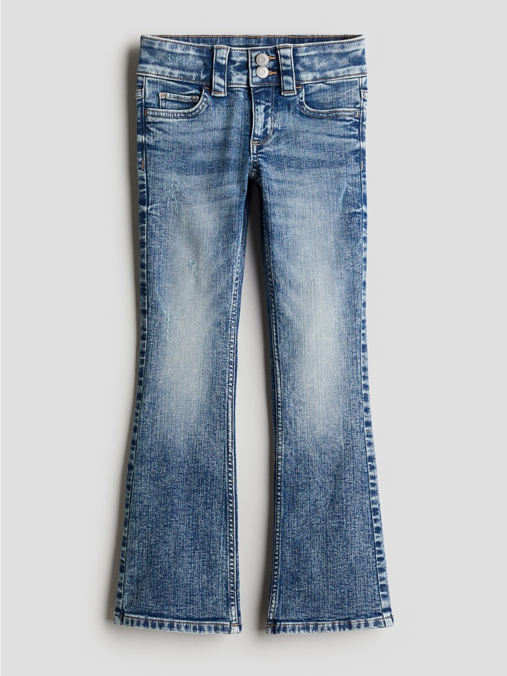 H&M Low-Rise Bootcut Jeans - Medium Wash - Size US 18 Kids / Fits Women’s S